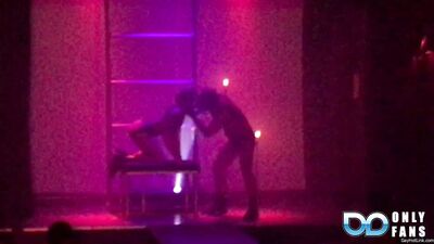 OnlyFans -  Dominic Pacifico - 43 - Daddy and Son, puppy play show, live at @nobhilltheatre @thecaseyeverett @dominicpacifico  pupplay  fetish  bdsm - free gay porn