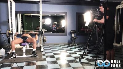 OnlyFans -  Dominic Pacifico - 37 - Woof, behind the scenes with @Drevan Navarro  Muscle  pornstar @thecaseyeverett @pacificoent - free gay porn