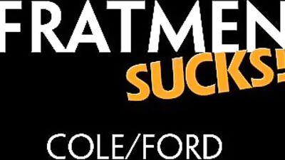 FratmenSucks - Cole and Ford - free gay porn