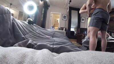 OnlyFans - Austin Wolf - Love fucking the 18yo Hunter Cox He will def be coming back over for more - Angles 1