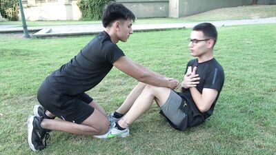 Horny Runners - free gay porn