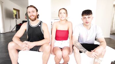 BiGuysFuck - Thomas Rosewood AKA - Mr  Moose Cock - gapes Franco Styles and Madison Peach