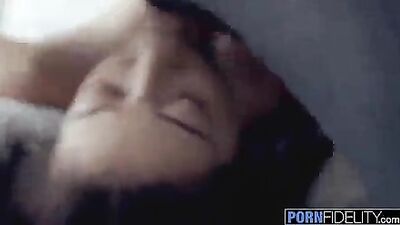 PORNFIDELITY Light Skin Ebony Scarlett Bred By White Dick