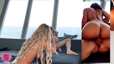 HORNY LATINA SHARE JOHNNY SINS COCK WITH HER BLONDE FRIEND