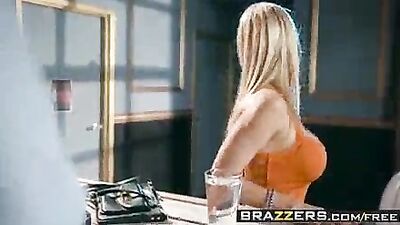 Brazzers Mommy Got Boobs The Big Stiff scene starring Alexis Fawx and Mike Mancini