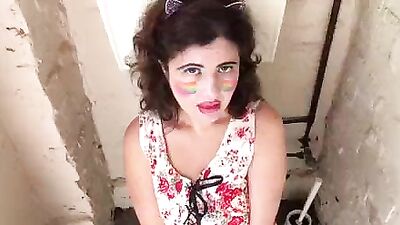 I enjoy swallowing his cum and piss after he makes me gag on his cock in the toilet