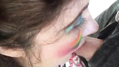 I enjoy swallowing his cum and piss after he makes me gag on his cock in the toilet