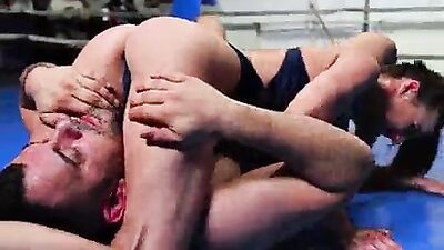 He wrestles Amirah Adara to submission and humiliate her blowjob sex