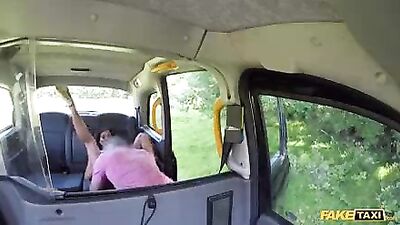Fake Taxi Sexy Brunette Princess Jas and her big tits fucked under the sun