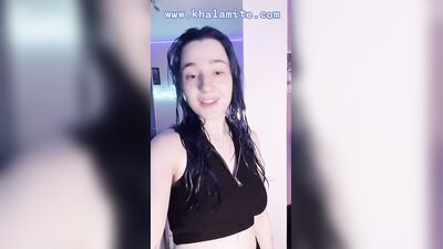 French masturbation in the taxi vlog