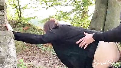 Public blowjob and fuck on a sightseeing tour we nearly got caught