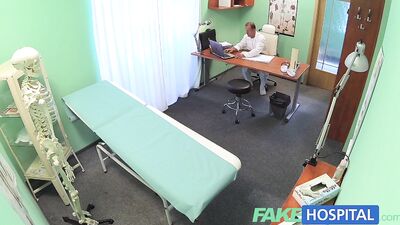 FakeHospital Sexy sales lady makes doctor cum