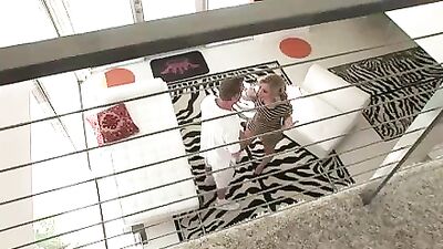 Adrianna gets double fucked in the shower by her step father and