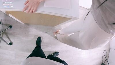 asian sales lady got fucked to squirt