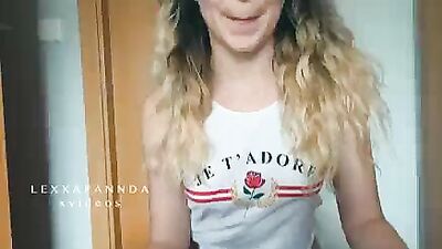 Hot teen doing oral sex until she gets sperm from her