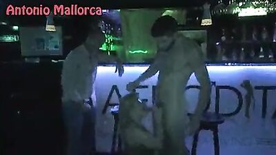 Fucking a Milf in Front of Her Cuckold Husband in a Swinger Club