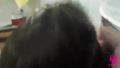 Blowjob from teen Hannah
