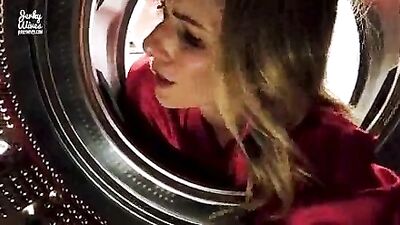 Fucking My Stuck Step Mom in the Ass while she is Stuck in the Dryer Cory Chase