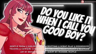 Do You Like it When I Call You Good Boy Audio Roleplay Gentle Fdom MommyDomme Sucks n Fucks