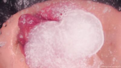 CLOSE UP BEST Bottom View CONDOM BLOWJOB She BROKE the CONDOM and STARTS PLAYING with CUM ASMR 4K