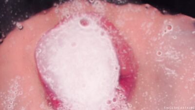 CLOSE UP BEST Bottom View CONDOM BLOWJOB She BROKE the CONDOM and STARTS PLAYING with CUM ASMR 4K