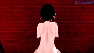 Yor Forger and I have intense sex in a secret room POV Hentai