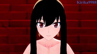 Yor Forger and I have intense sex in a secret room POV Hentai
