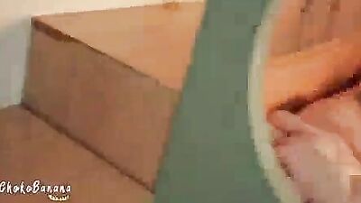 Masturbating with my stepsister in the room
