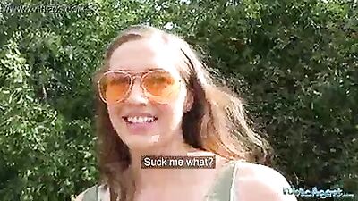 Public Agent Hot 19 year old fuck makes perfect boobs bounce