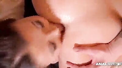 Anal inspectors hear Tiffany Doll and Cristine Akira Lee scream during orgy