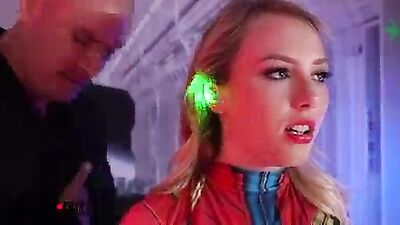 Amateur Boxxx Dixie Lynn is a Teenage Captain Marvel