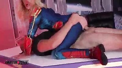 Amateur Boxxx Dixie Lynn is a Teenage Captain Marvel