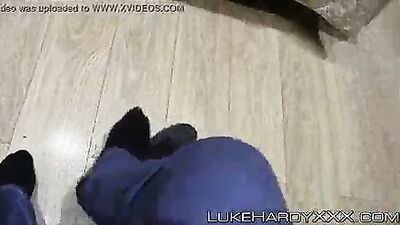 Hardcore fucking with nasty brunette slut with big ass