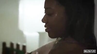 Ebony bffs (Chanell Heart) Honey Gold Share white dick Bellesa