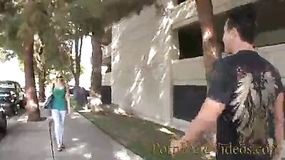 hot blonde teen Alexis Texas picked up and fucked