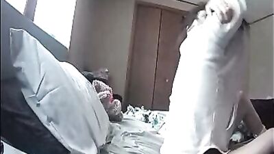Hidden Cam Catches Step Mom Masturbating and Convulsing
