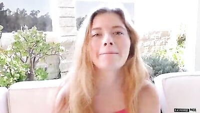 Briar Rose wants a hard dick to stretch out that tight lil hairy pussy