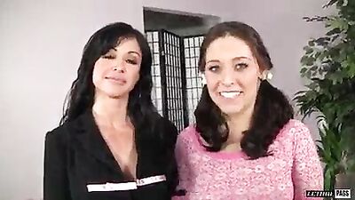 Jewels and Gracie Are An Incredibly Hot step Mother And Daughter Combo Ready To Fuck Christian's Brain Out!