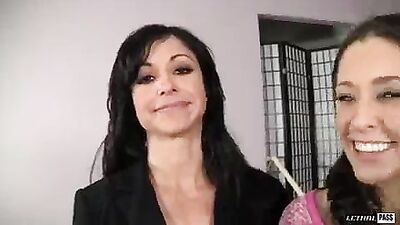Jewels and Gracie Are An Incredibly Hot step Mother And Daughter Combo Ready To Fuck Christian's Brain Out!