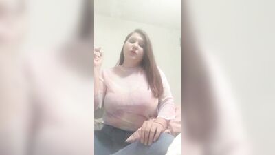 Teen smoke tease