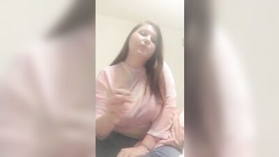 Teen smoke tease