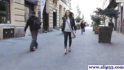 Beautiful european casting amateur fucked pov