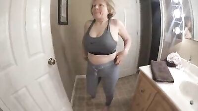 Big tits great ass sporty GILF