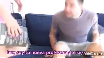 Destoying the Anus of my Russian Teacher