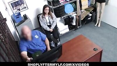 Cuban Hottie (Havana Bleu) Busted And Fucked After Stealing