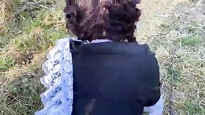 teacher fucked a in the bushes and accidentally cum in her pussy