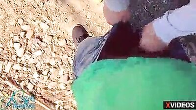 Stranger cum in me under the bridge