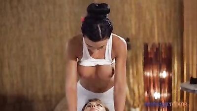 Massage Rooms Dominica Phoenix and Shalina Devine oily 69 and tribbing