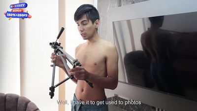 My sexy stepsister begs me to take some sexy photos of her as an excuse for me to fuck her