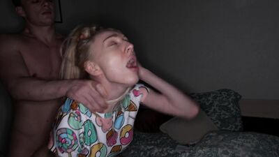 Blonde Temptation Wild Night Sex with Creamy Surprise